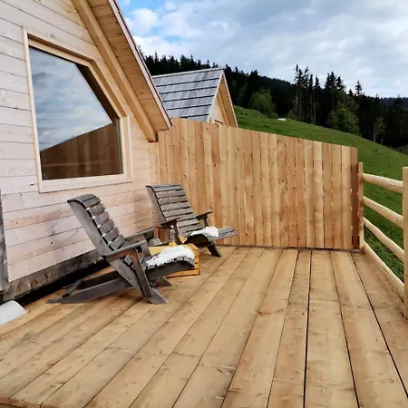 Ferienhaus Scenic Glamping Huts With Mountain Views Near Ljubno Ob Savinji, Slovenia *